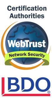 WebTrust Network Security