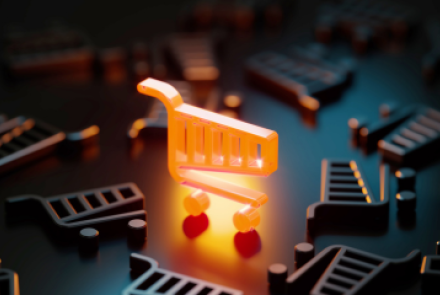 Orange glowing almost 2D cart surrounded by almost 2D grey carts lying down